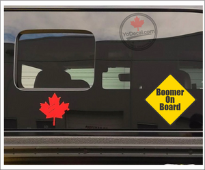 'Boomer Onboard' Premium Vinyl Decal Sticker