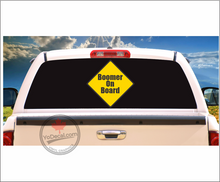 'Boomer Onboard' Premium Vinyl Decal Sticker