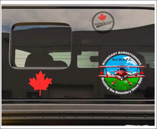 'Boundary Barnstormers Pitts R.C.M.A.F.C. Since 1959' Vinyl Decal Sticker
