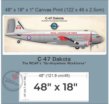 C-47 Dakota The RCAFs 'Go-Anywhere Workhorse' Canvas Print