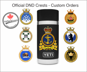 'Custom Order - Official DND Crest' Premium Vinyl Decal / Sticker