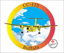 'CC-115 Buffalo Full Colour' Premium Vinyl Decal