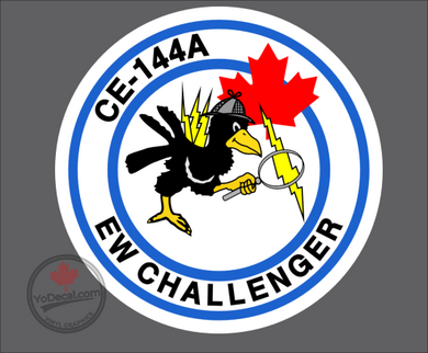 'CE-144 EW Challenger' Premium Vinyl Decal Sticker