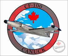 'CF-100 Canuck Full Colour' Premium Vinyl Decal Sticker