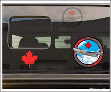 'CF-100 Canuck Full Colour' Premium Vinyl Decal Sticker