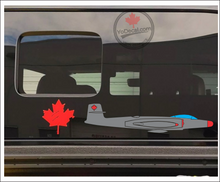 'CF-100 Canuck Side Profile' Premium Vinyl Decal Sticker