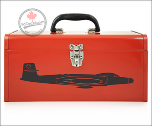 'CF-100 Canuck Side Profile' Premium Vinyl Decal Sticker