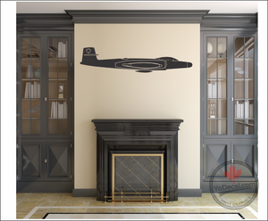 'CF-100 Canuck Side Profile' Premium Vinyl Decal Sticker