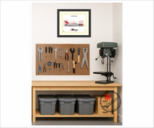 Avro Arrow RL-206 Orenda Iroquois Engine Side Profile Art Print / Lithograph