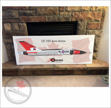 CF-105 Avro Arrow RL206 Orenda Engines PS13 Iroquois Canvas Print