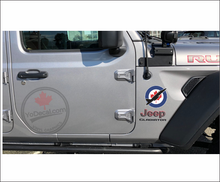 'CF-18 Hornet & RCAF Roundel' - Premium Vinyl Decal