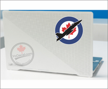 'CF-18 Hornet & RCAF Roundel' - Premium Vinyl Decal