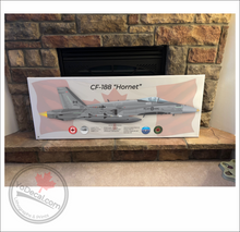 CF-188 Hornet Side Profile Personalized Canvas Print