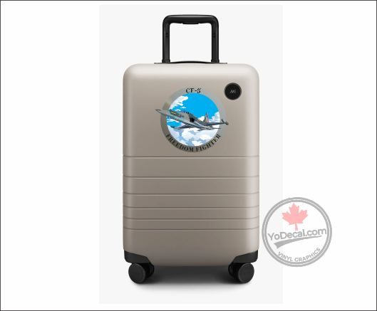 'CF-5 Freedom Fighter' Vinyl Decal Sticker – YoDecal.com