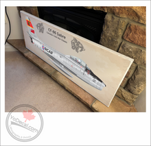 CF-86 Sabre Canadair Cold War Classic Canvas Print