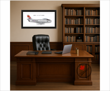 CF-86 Sabre PERSONALIZED Aircraft Side Profile Art Print / Lithograph