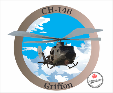 'CH-146 Griffon Full Colour' Premium Vinyl Decal