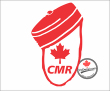 'CMR Pillbox Maple Leaf' Premium Vinyl Decal / Sticker