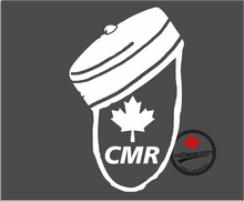 'CMR Pillbox Maple Leaf' Premium Vinyl Decal / Sticker