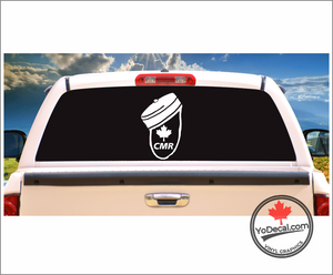 'CMR Pillbox Maple Leaf' Premium Vinyl Decal / Sticker