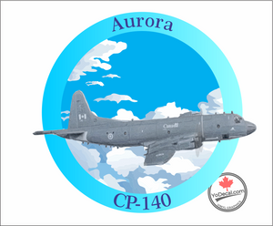 'CP-140 Aurora Full Colour' Premium Vinyl Decal
