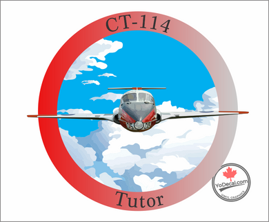 'CT-114 Tutor Full Colour' Premium Vinyl Decal