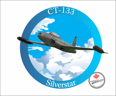 'CT-133 Silverstar Full Colour' Premium Vinyl Decal