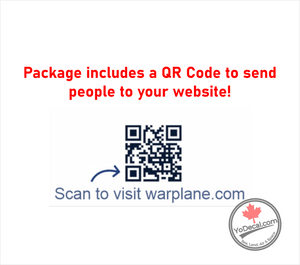 'Canadian Warplane Heritage Museum 8 Pack Flight Instruments' Premium Vinyl Decal / Sticker