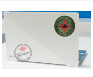 'Canada Hornet CF-18 Flight Suit Patch' Premium Vinyl Decal Sticker