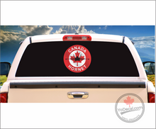 'Canada Hornet CF-18 Flight Suit Patch' Premium Vinyl Decal Sticker