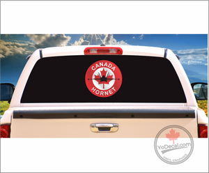 'Canada Hornet CF-18 Flight Suit Patch' Premium Vinyl Decal Sticker