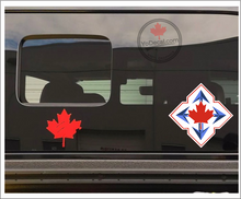 'Canadian Army Emblem 1966-1998' Premium Vinyl Decal Sticker