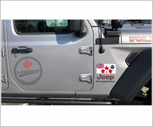 'Canadian Army WWII White Battle Ensign 1939-1944' Premium Vinyl Decal Sticker