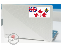 'Canadian Army WWII White Battle Ensign 1939-1944' Premium Vinyl Decal Sticker