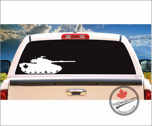 'Centurion Canadian Main Battle Tank (PAIR)' Premium Vinyl Decal