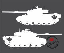 'Centurion Canadian Main Battle Tank (PAIR)' Premium Vinyl Decal