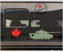 'Centurion Canadian Main Battle Tank (PAIR)' Premium Vinyl Decal