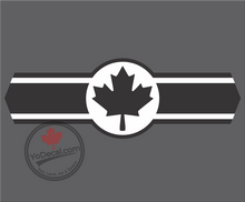 'Canadian Maple Leaf Emblem II' Premium Vinyl Decal / Sticker