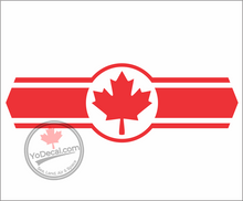 'Canadian Maple Leaf Emblem II' Premium Vinyl Decal / Sticker