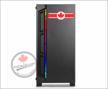 'Canadian Maple Leaf Emblem II' Premium Vinyl Decal / Sticker