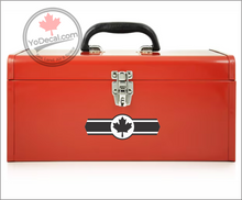 'Canadian Maple Leaf Emblem II' Premium Vinyl Decal / Sticker