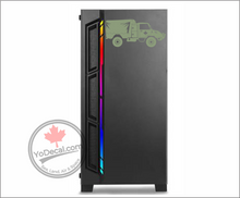 'Canadian Military Pattern (CMP) C8 Truck (PAIR)' Premium Vinyl Decal / Sticker