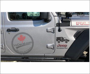 'Canadian Military Pattern (CMP) C8 Truck (PAIR)' Premium Vinyl Decal / Sticker