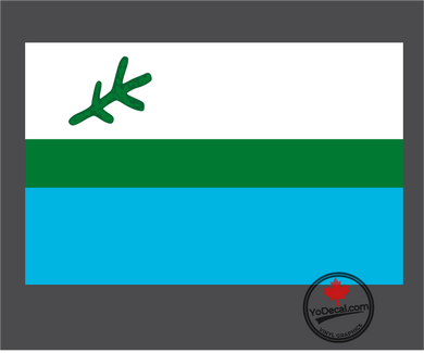 'Labrador Flag' Premium Vinyl Decal