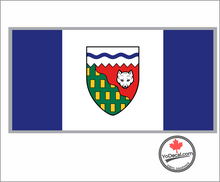 'Northwest Territories Flag' Premium Vinyl Decal
