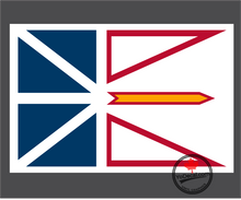 'Newfoundland Flag' Premium Vinyl Decal