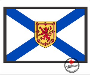 'Nova Scotia Flag' Premium Vinyl Decal