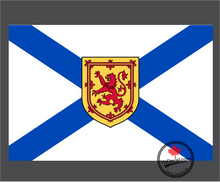 'Nova Scotia Flag' Premium Vinyl Decal