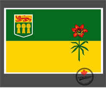 'Saskatchewan Flag' Premium Vinyl Decal