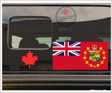 'Canadian Red Ensign 1870-1922' Premium Vinyl Decal Sticker